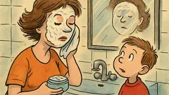 Banc: Un copil își vede mama cremându-se