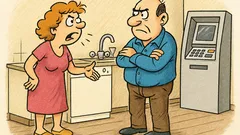 Banc: Ceartă în familie — ea nu-i mașină