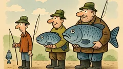 Banc: Cum crește peștele, măi?