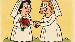 Banc: Căsătoria între două femei acceptată?