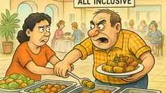 Banc: Gheorghe atacă bufetul la all inclusive