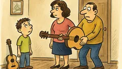 Banc: Copilul își întreabă părinții...