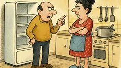 Banc: Dragă, frigiderul e gol...