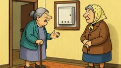 Banc: Două pensionare stau de vorbă...