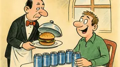 Banc: Ce-i pentru el un meniu?