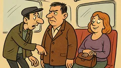 Banc: În autobuz, prinde hoțul de mână