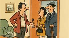 Banc: Se aude soneria, în prag—oaspeți