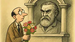 Banc: Scriitorului îi e frică de Arghezi