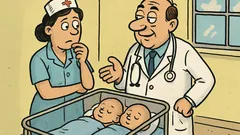 Banc: Asistenta întreabă, de ce gemeni?