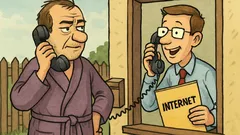 Banc: Suntem de la Speed Internet...