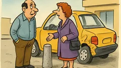 Banc: Unde ai fost cu mașina, iubito?