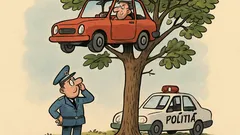 Banc: Red Bull m-a urcat în copac