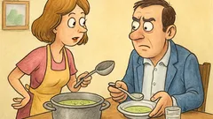 Banc: Tânăra soție a învățat rețete online