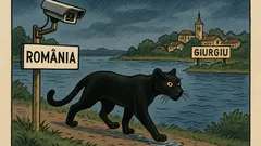 Banc: Intră o panteră în Giurgiu...