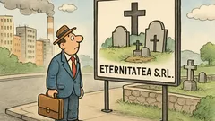 Banc: Cauți liniște? Eternitatea SRL te mută