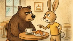 Banc: Un iepuraș intră într-o cofetărie...