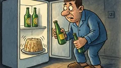 Banc: La 4 dimineața deschid frigiderul…