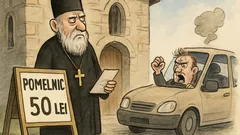 Banc: Pomelnic 50 lei, în trafic gratis