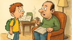 Banc: Tata, proful caută cel mai mic M.M.C.?