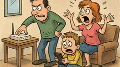 Banc: Intră internetul în familia modernă...