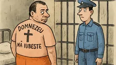 Banc: Își face tatuajul înainte de pușcărie...