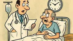 Banc: Doctorul către pacient: am două vești...