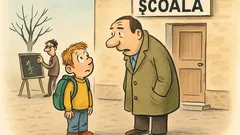 Banc: Tati, azi proful de mate m-a pus...