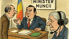 Banc: La Ministerul Muncii, telefonista aproape surdă