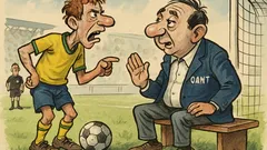 Banc: Ultimul fluier și atacantul nervos