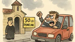 Banc: La biserică pomelnic 50 de lei
