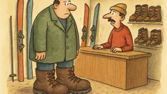 Banc: Aveți clăpari mărimea 56?