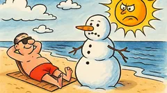 Banc: De ce n-au oamenii de zăpadă prieteni?