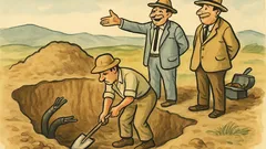 Banc: Se apucă arheologii să sape...