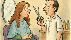 Banc: La coafor, o clientă întreabă...