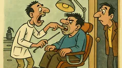 Banc: De ce ai țipat la dentist?