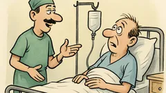 Banc: Un faimos chirurg îi spune pacientului