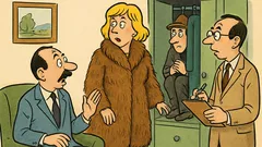 Banc: Asigurare pentru blana soției? Inutil...