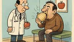 Banc: Un măr pe zi ține doctorul departe