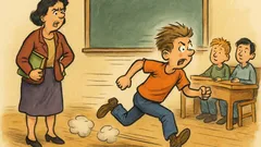 Banc: Profesoara: Bulă, conjugă „a merge”!