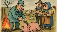 Banc: De sărbători, pesta vine la porci