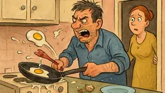 Banc: O femeie aude scandal în bucătărie