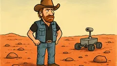 Banc: Chuck Norris a fost deja pe Marte