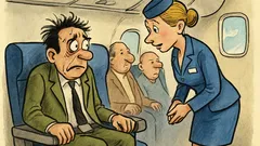 Banc: Ați mai zburat vreodată, domnule?