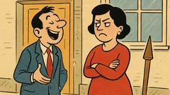 Banc: Când faci o glumă, iei țeapă