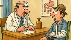 Banc: Intră Ion cu mâna ruptă...