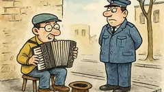 Banc: Care-i diferența dintre teroriști și acordeoniști?