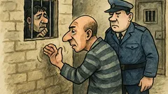 Banc: Un deținut bate în perete noaptea