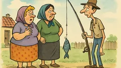 Banc: Vai, dragă, ce-a slăbit soțul tău!