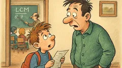 Banc: Tată, profu’ de mate m-a pus