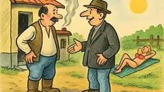 Banc: Unde ți-e soția? Topește slănina